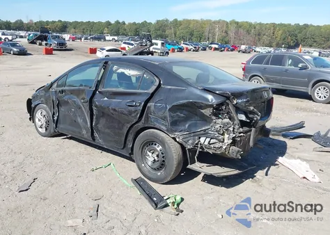 2014 Honda Civic Lx from USA, damaged, VIN 2HGFB2F58EH547539